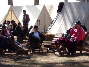 Union Soldiers at the Olustee Reenactment