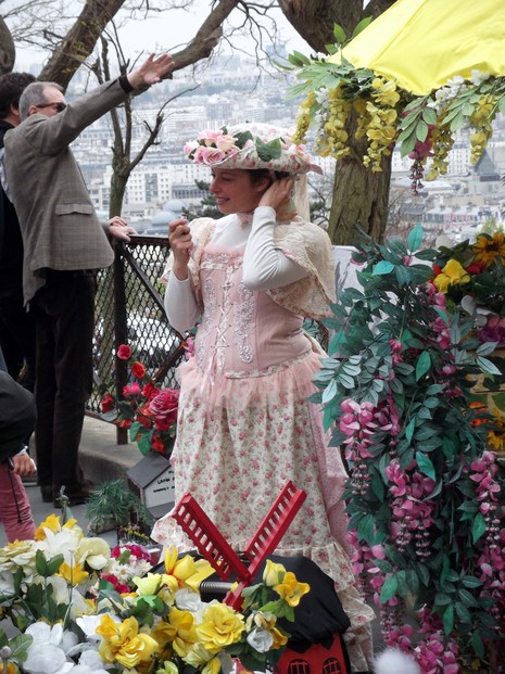 Flower Seller of Montmartre