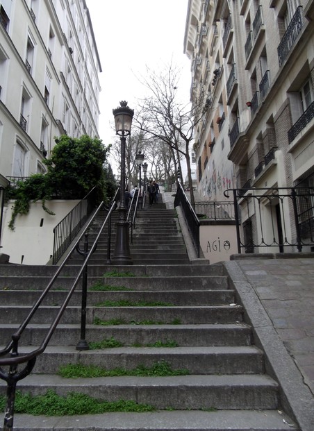 Stairs, Montmartre