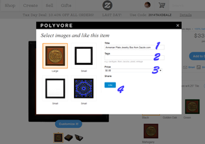 Adding Products to Polyvore