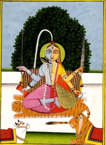 Painting Of Ardhanarisvara