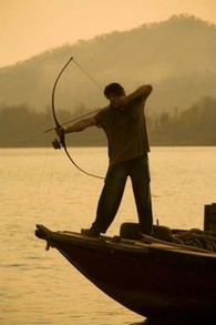 Rambo Fishing Bow and Arrow