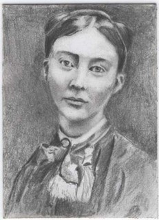 Portrait Drawing of Mary Cassatt