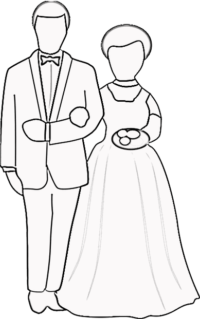 Wedding Coloring Books & Pages