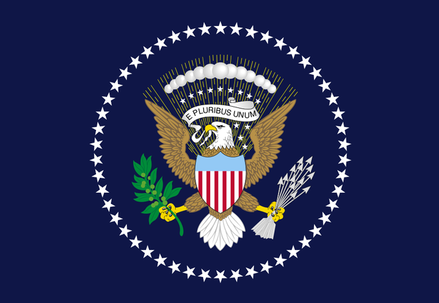 U.S. Presidential flag, 1960-present; defined in Executive Order 10860