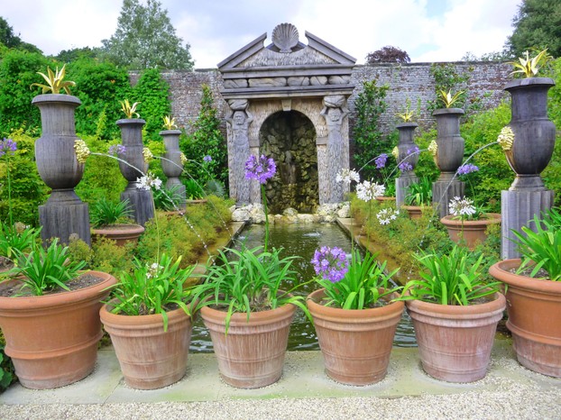 Part of The Collector Earl's Garden at Arundel Castle
