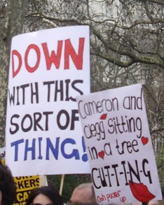Image: Anti-Austerity Protest, London (2011)