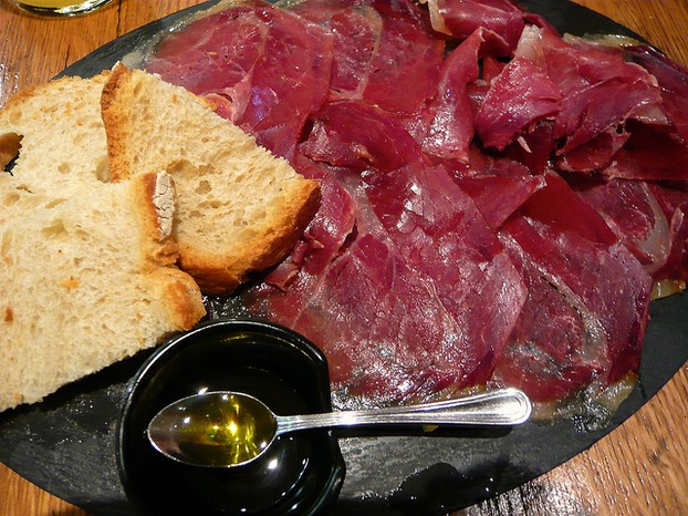 This Gourmet Ham is Shaved Thin, Then Paired with Rustic Bread