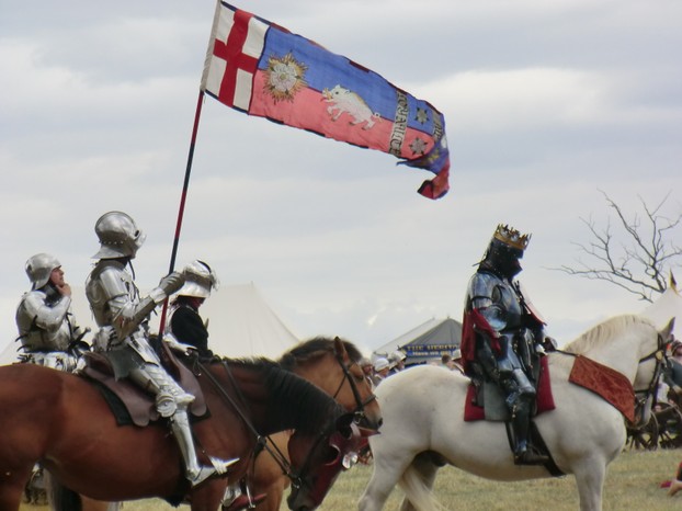 Image: Richard III at the Battle of Bosworth Anniversary Event