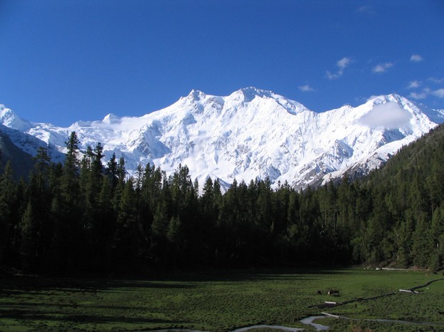 Nanga Parbat, at 26,660 ft (8,126 m), world's ninth highest mountain; Gilgit-Baltistan Region, northeastern Pakistan