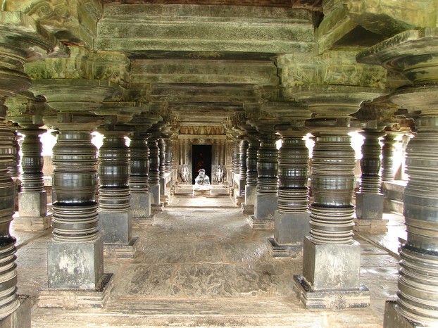 Amritheswara Temple in Amrithapura, Chikkamagaluru district, central Karnataka state