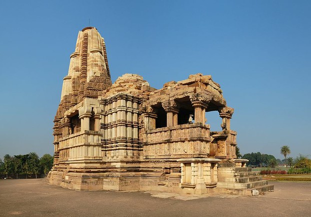 Temple at Khajuraho in MP