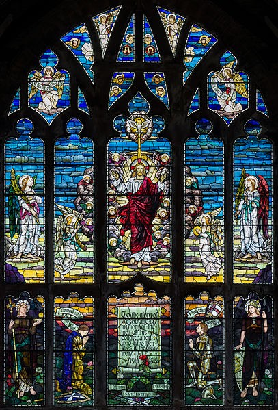 Stained Glass, St. Matthew's Church, Paisley, Scotland