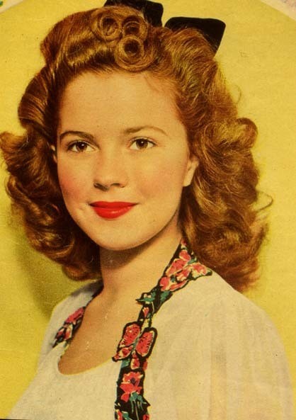 Shirley Temple in 1943, the year she appeared in "Since You Went Away" (released July 20) and "I'll Be Seeing You" (Dec. 24)