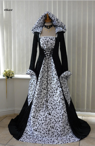 Pagan Medieval Handfasting Gown