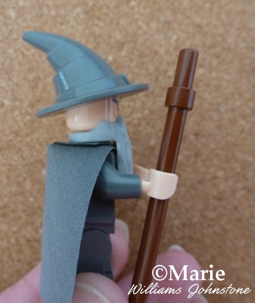 I like the curve on Gandalf's Wizard Hat on his Lego Minifig