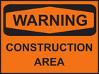 Image: Construction Sign