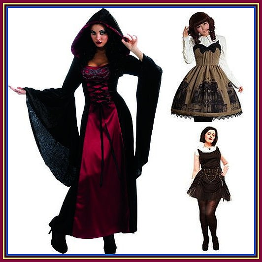 Women’s Gothic Costume Designs for Halloween