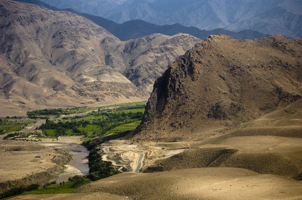isolation and remote vastness of Hindu Kush in Laghman Province; U.S. Air Force photo by Staff Sgt. Samuel Morse