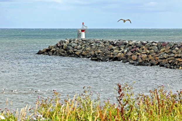 Glace Bay North Breakwater Lighthouse, eastern Cape Breton Regional Municipality, northeastern Nova Scotia, eastern Canada