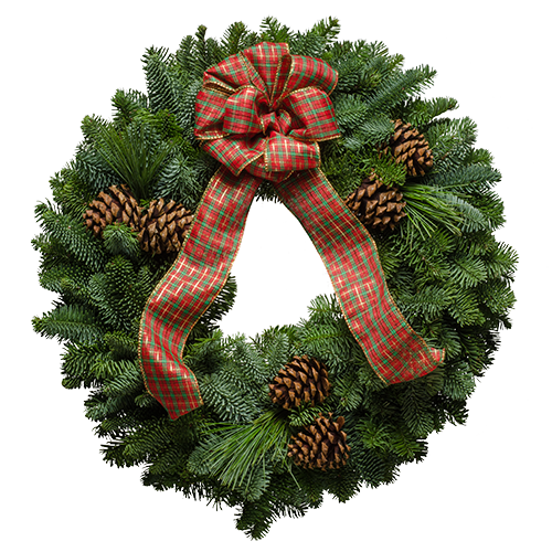 Image: Highlander Christmas Wreath