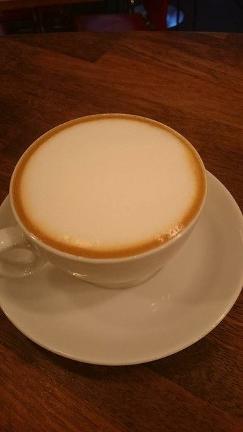 traditional cappuccino with goodly amount of foam