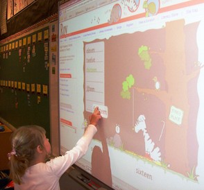 Interacting With a Smartboard