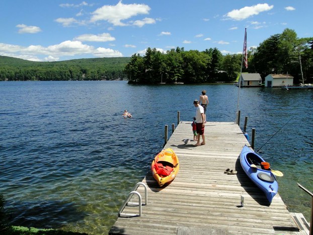 Lake Sunapee is known for it's clean, clear water.