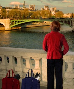 Watching the Evening Gather Along the Seine
