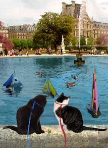 Boats and Ducks in the Tuileries
