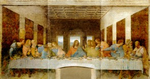 The Last Supper, fresco by Leonardo da Vinci (copy)