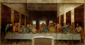 The Last Supper, fresco by Leonardo da Vinci