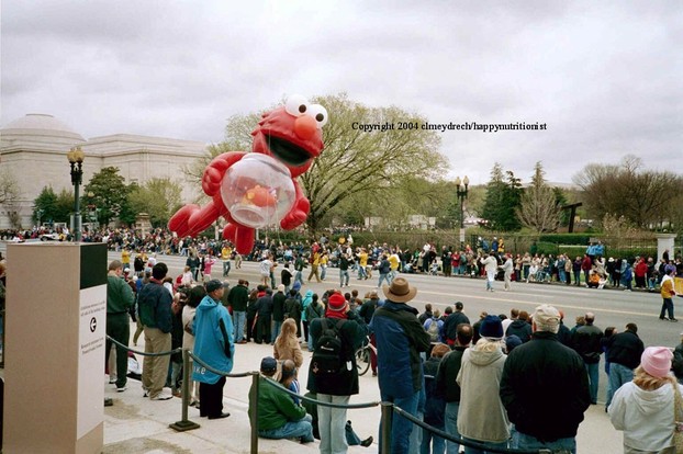 Elmo Balloon National Cherry Blossom Festival