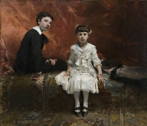 Portraits of Edouard and Marie-Louise Pailleron