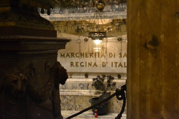 Queen Margherita's Tomb in the Pantheon in Rome