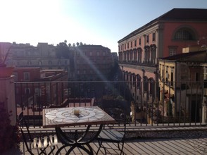 Naples rooftop view