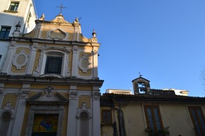 Another old church in Salerno...one of the sunniest cities of Italy!