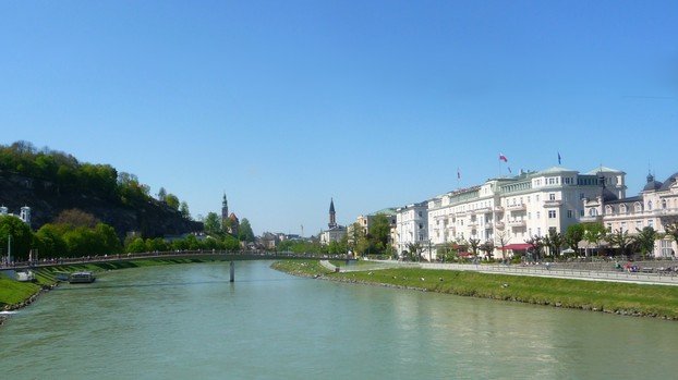 Banks of the Salzach River