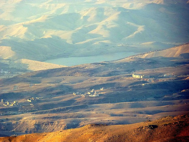 Sea of Galilee from Mount Nebo, northwestern Jordan