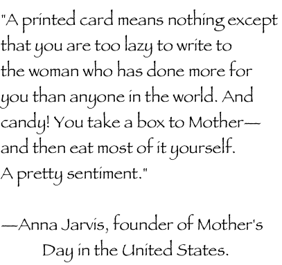 Mother's Day Quote