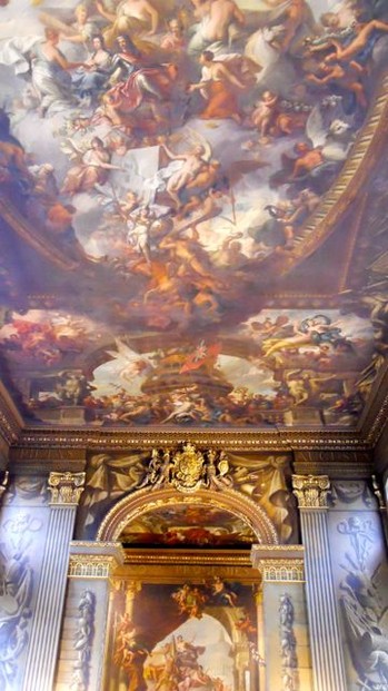 James Thornhill's Painted Hall in Greenwich