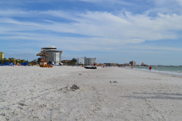 Hotels and attractions along St. Pete Beach