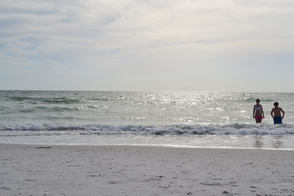 Take a dip in the waters at St. Pete Beach!
