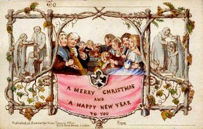 First Christmas Card - 1843