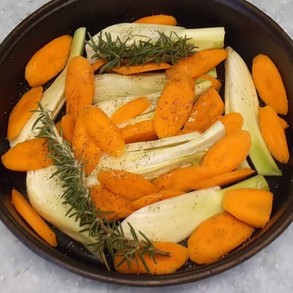 Roasted Carrots and Fennel
