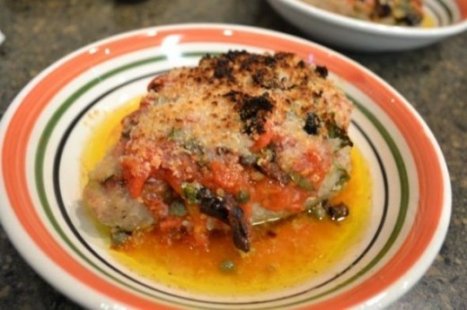 Sicilian-Style Baked Tuna