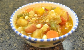 Mexican vegetable sop