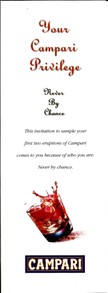 The Offer: The Campari Privilege Card