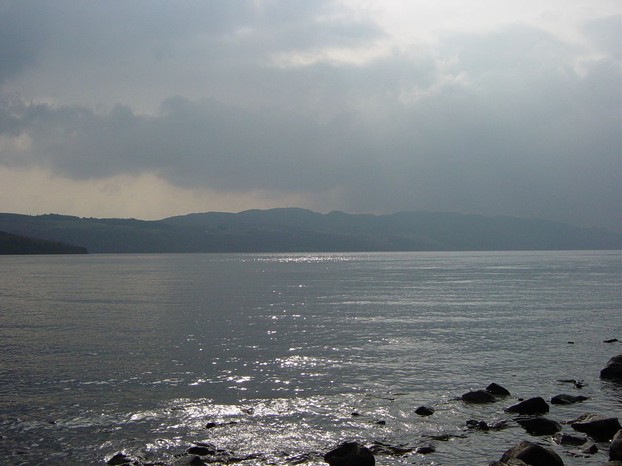 Mist hangs over Loch Ness
