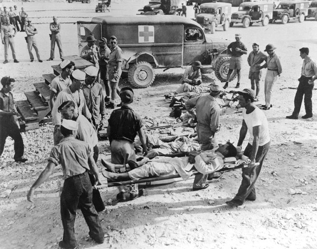 Survivors of Indianapolis Being Treated in Guam